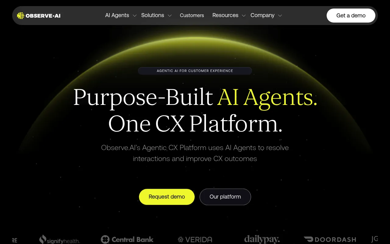 Observe.AI screenshot