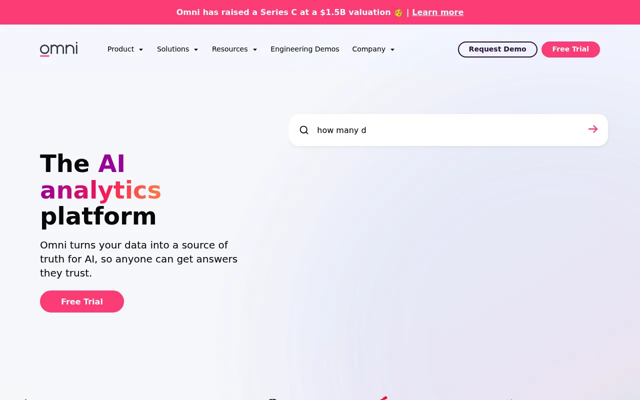 Omni Analytics screenshot
