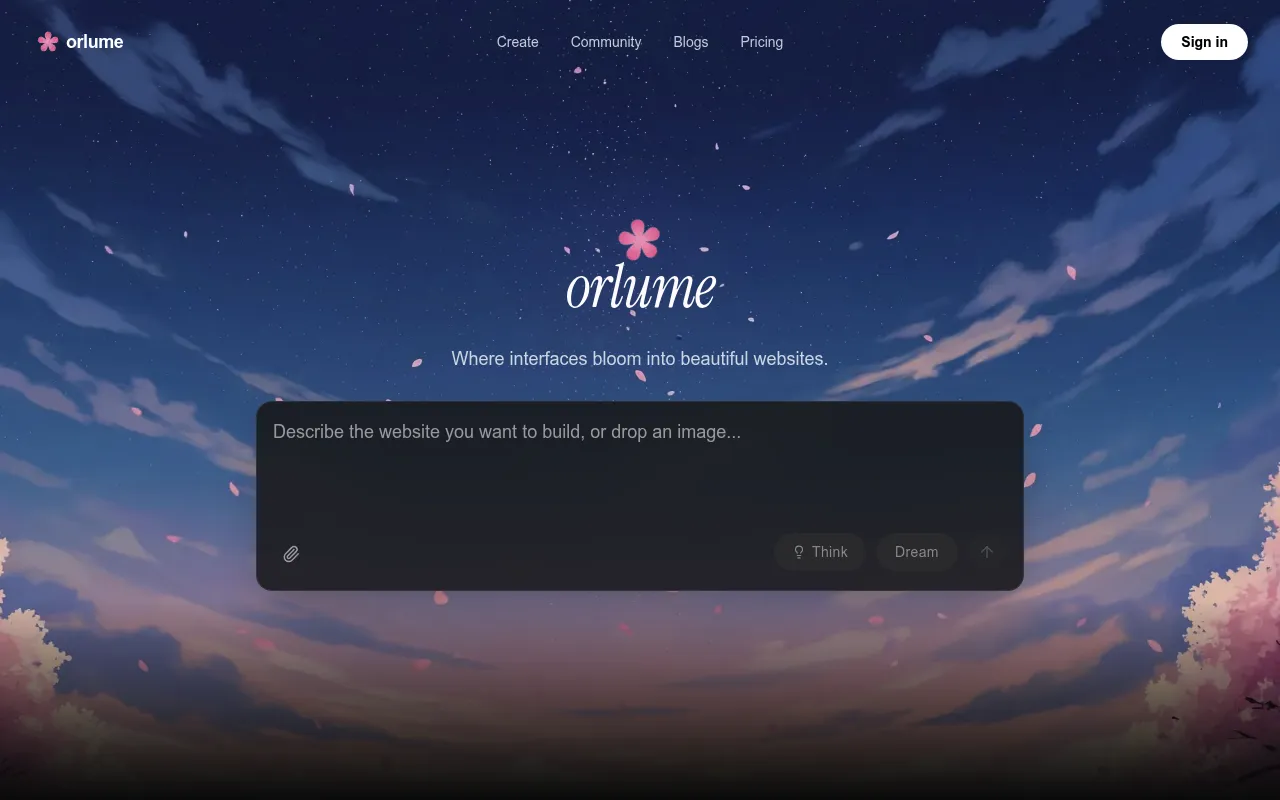 Orlume screenshot