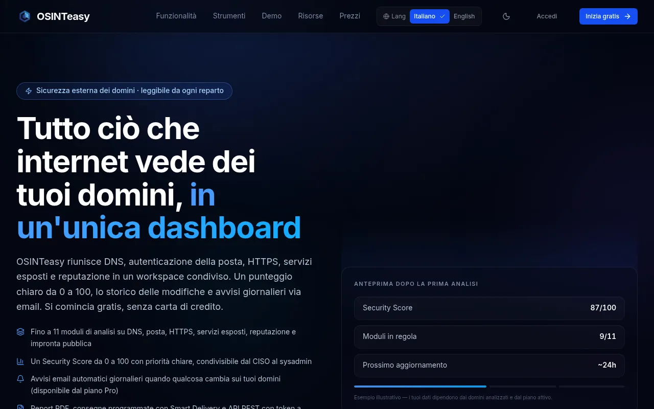 OSINTeasy screenshot