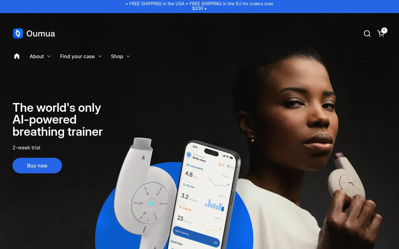 Oumua screenshot