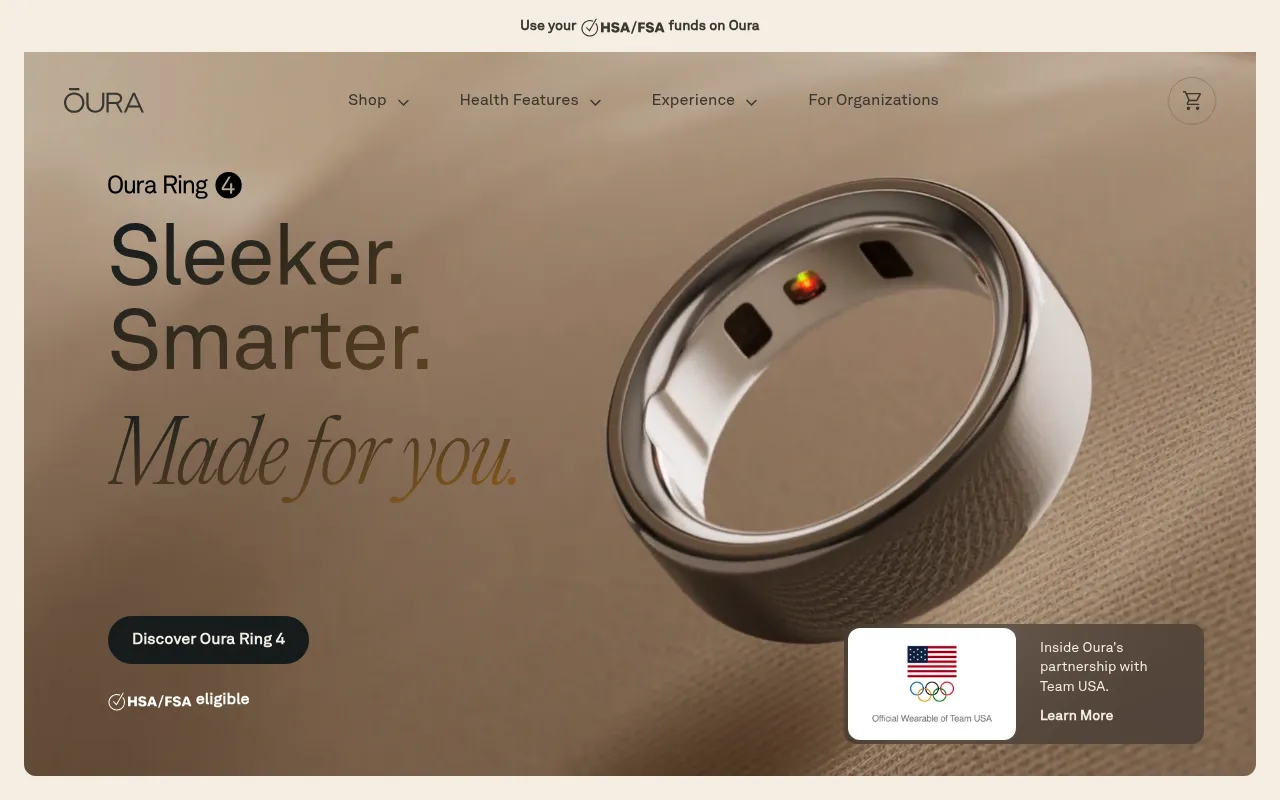 Oura Ring screenshot