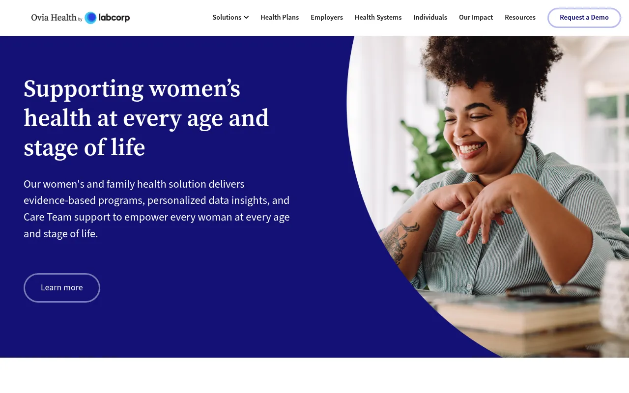 Ovia Health screenshot