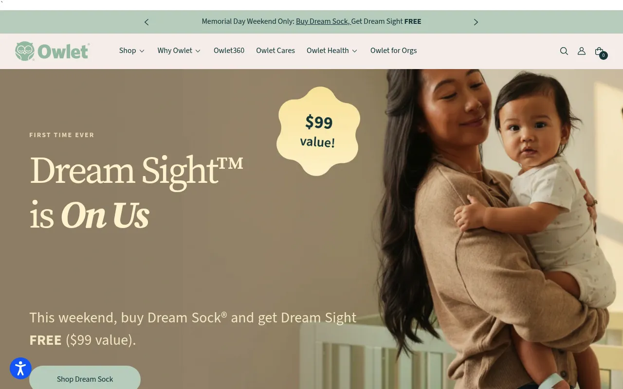 Owlet screenshot
