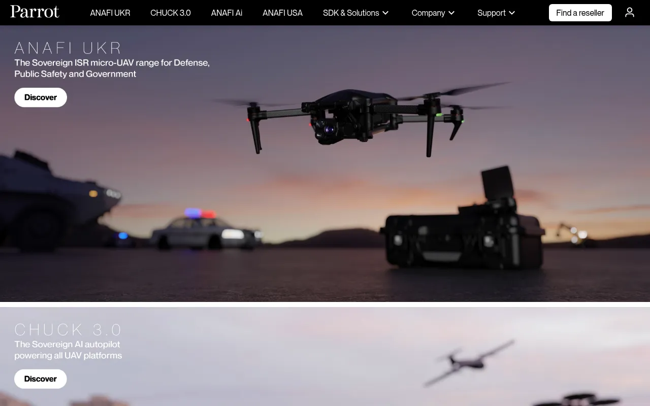 Parrot screenshot