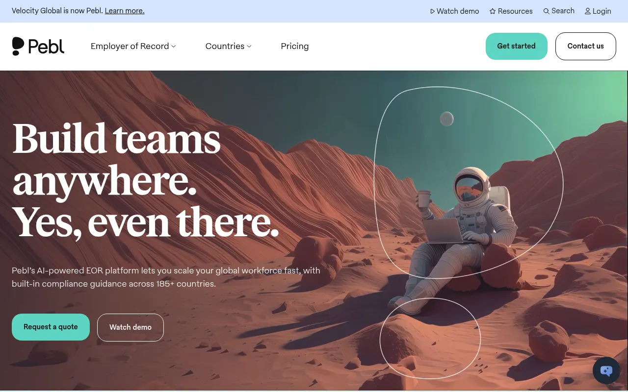 Pebl screenshot