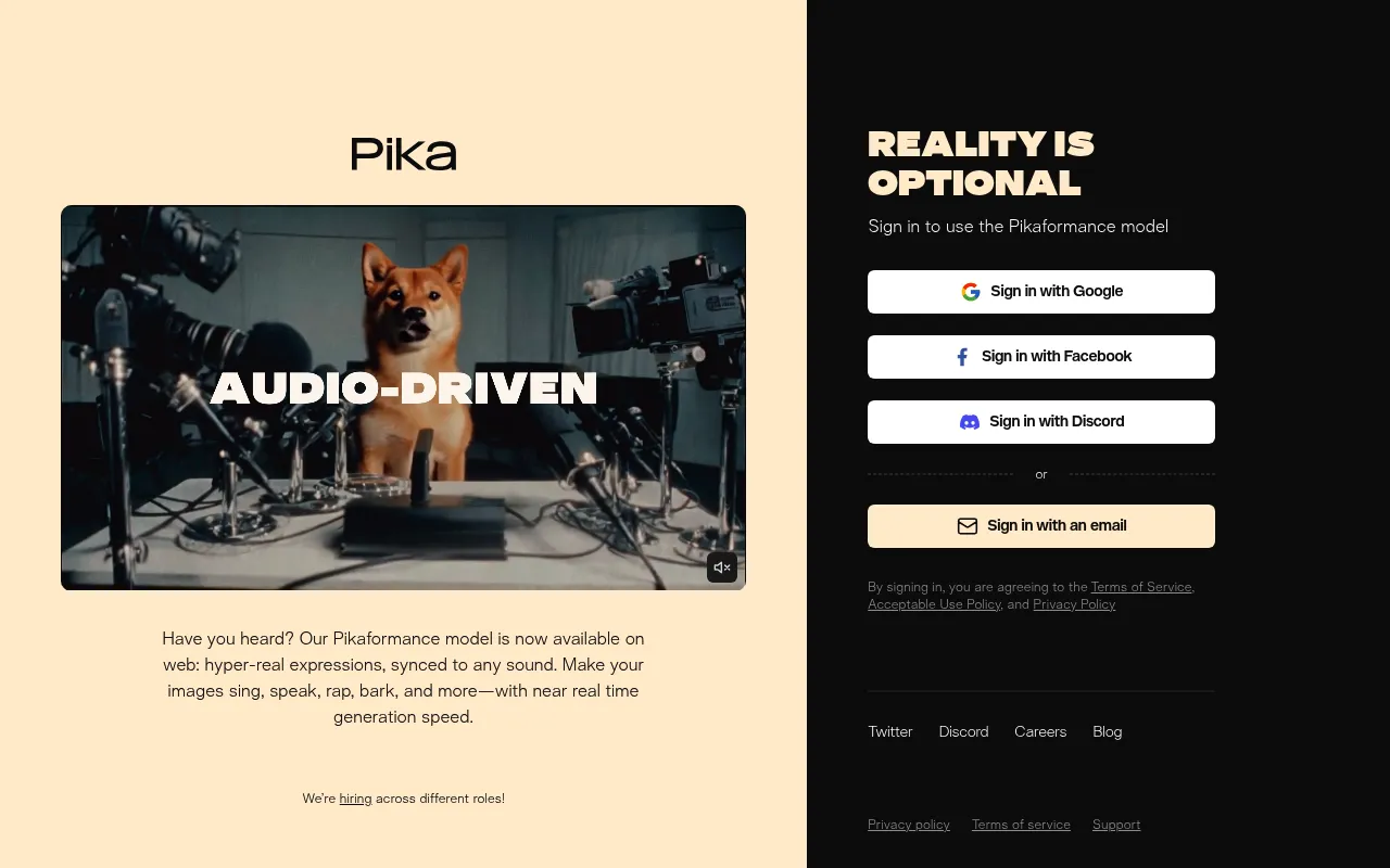 Pika screenshot