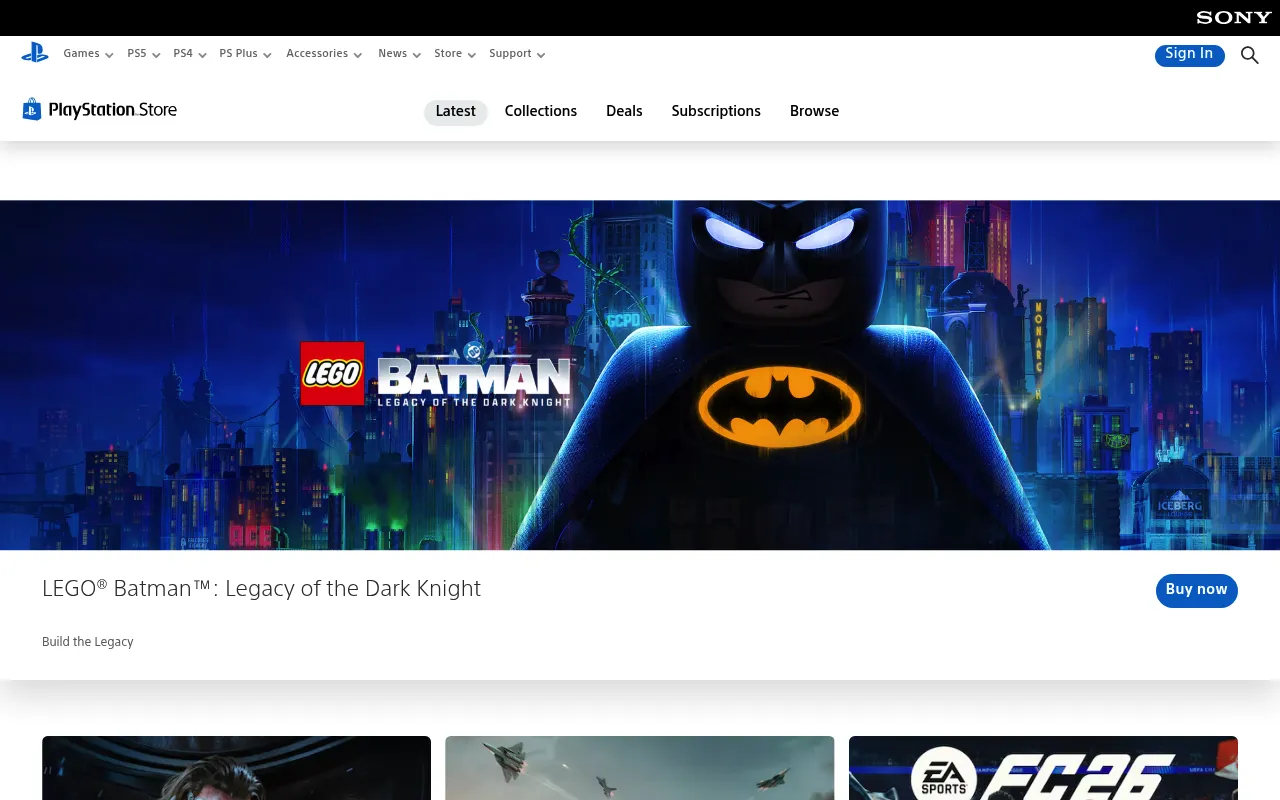 PlayStation Store screenshot