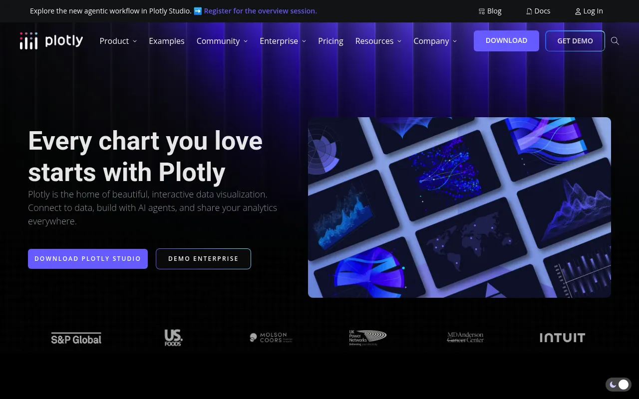 Plotly screenshot