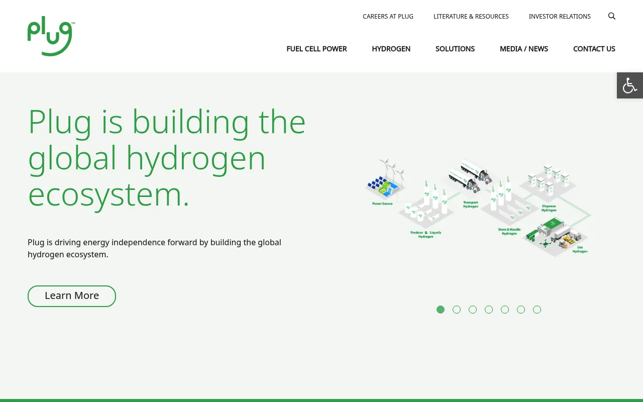 Plug Power screenshot