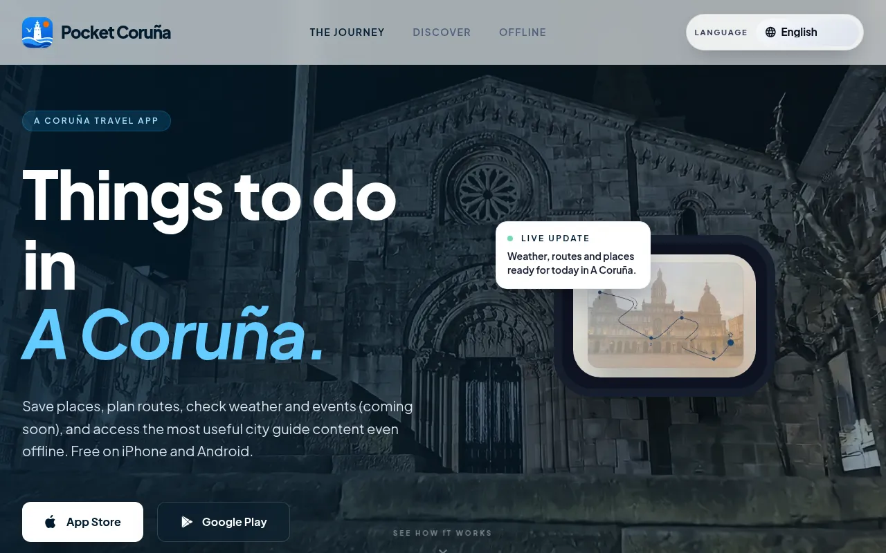 Pocket Coruña screenshot