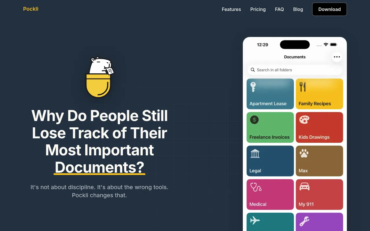 Pockli screenshot
