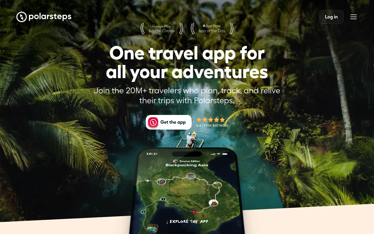 Polarsteps screenshot