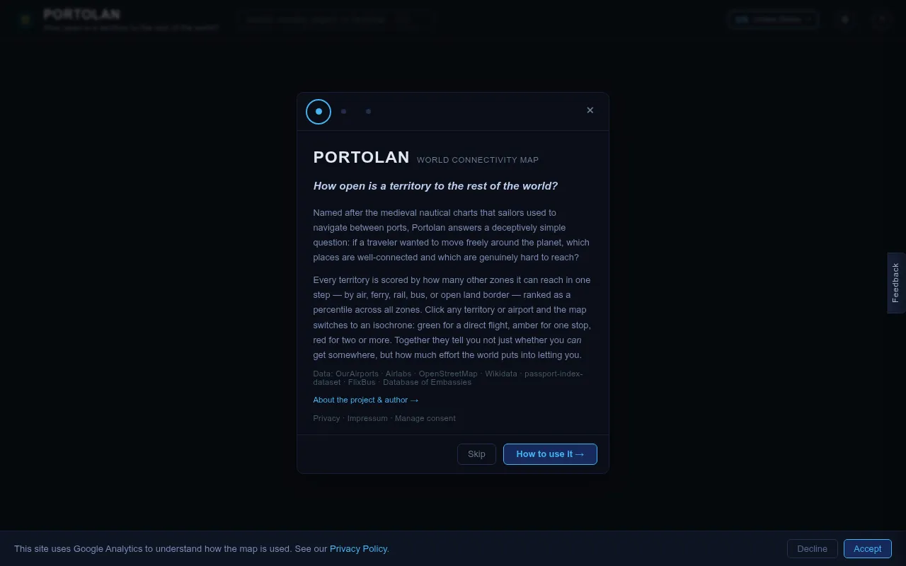 Portolan screenshot