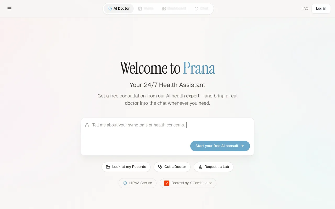 Prana Health screenshot