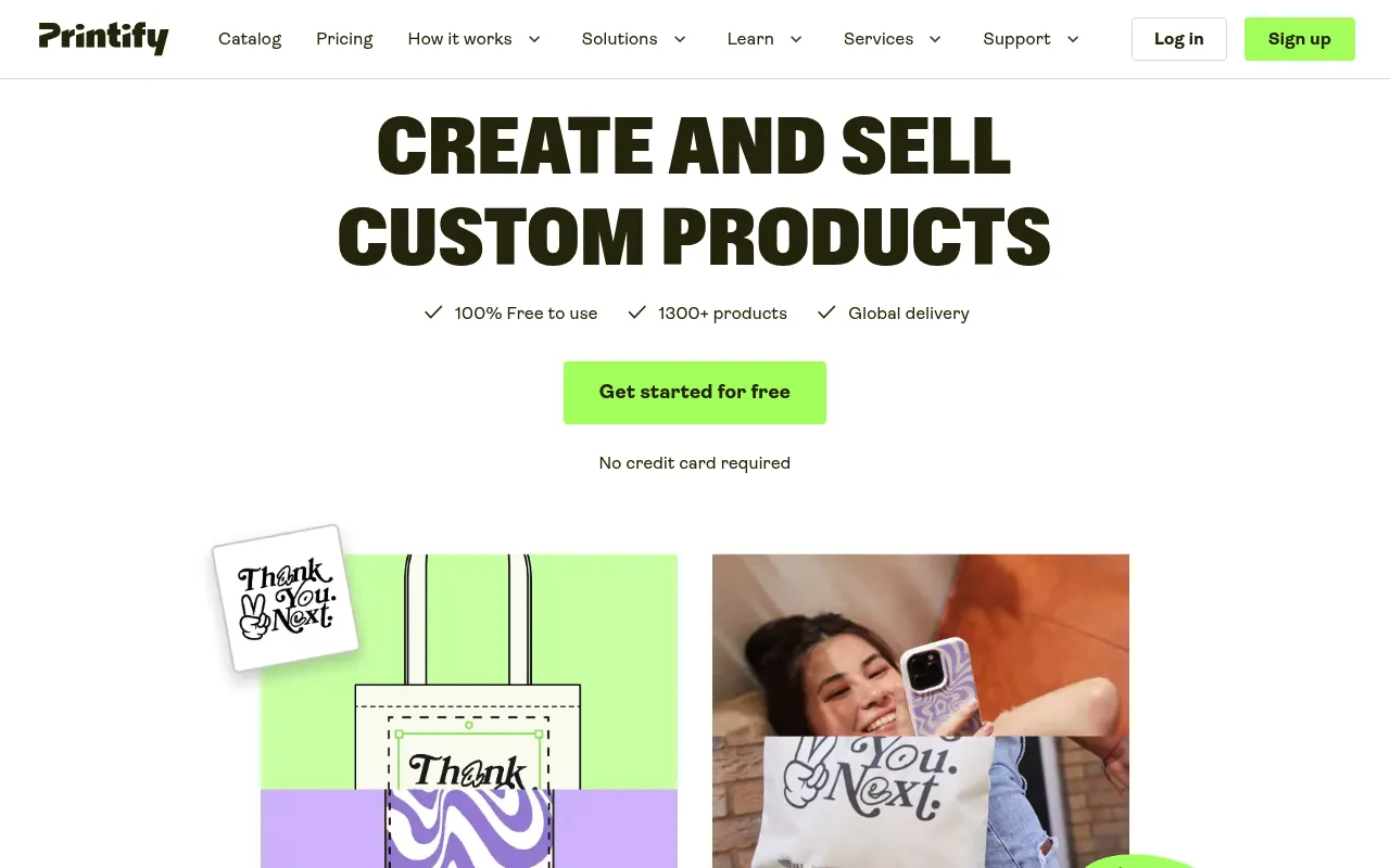 Printify screenshot