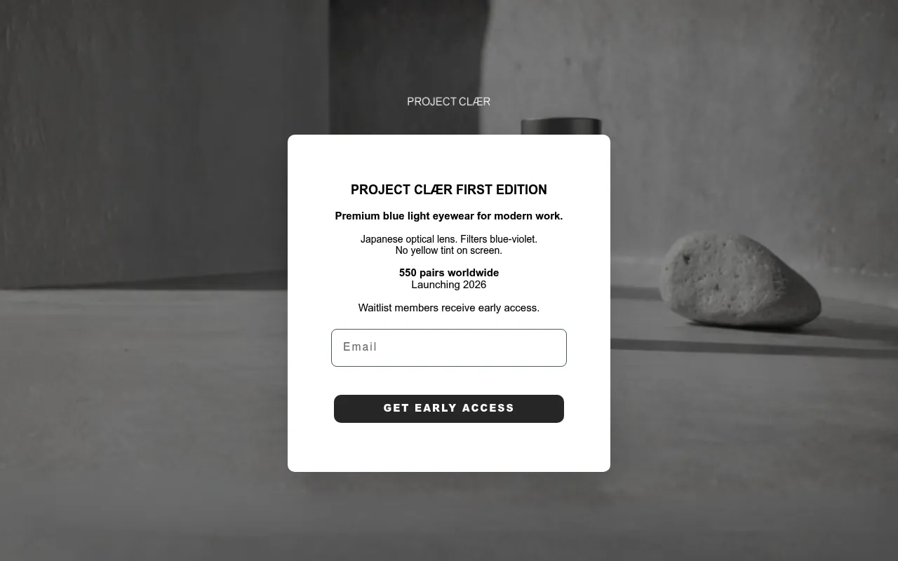 PROJECT CLÆR screenshot