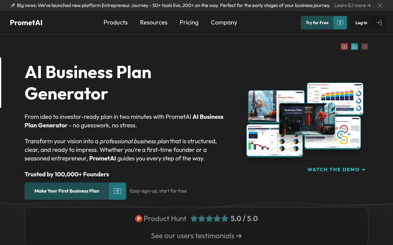 PrometAI screenshot