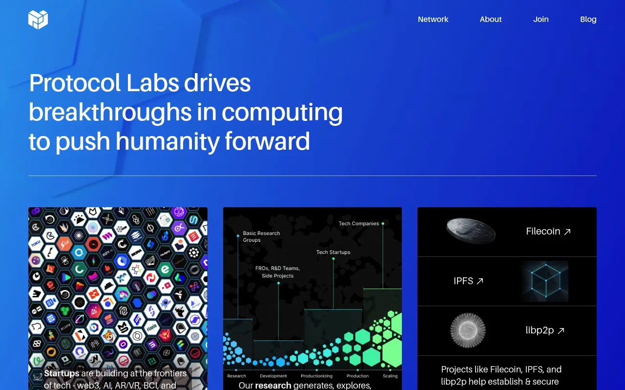 Protocol Labs screenshot