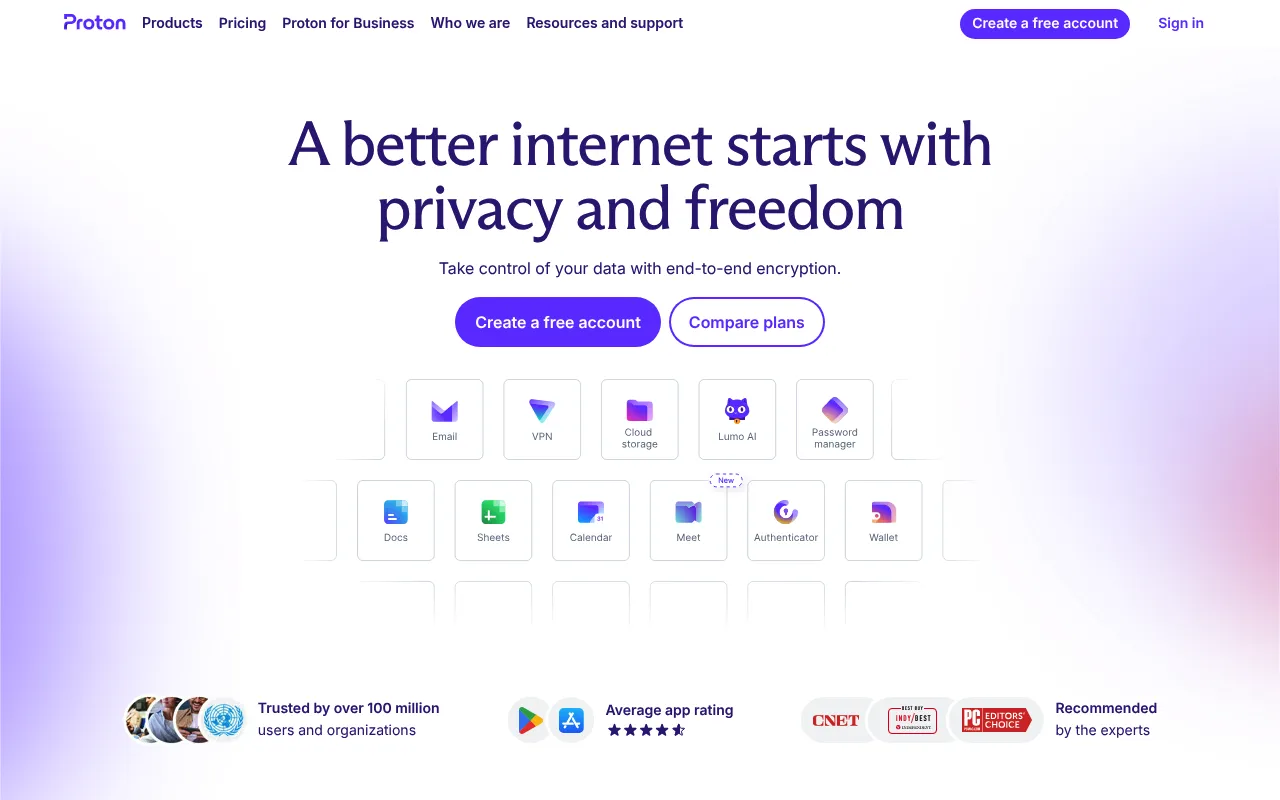 Proton screenshot