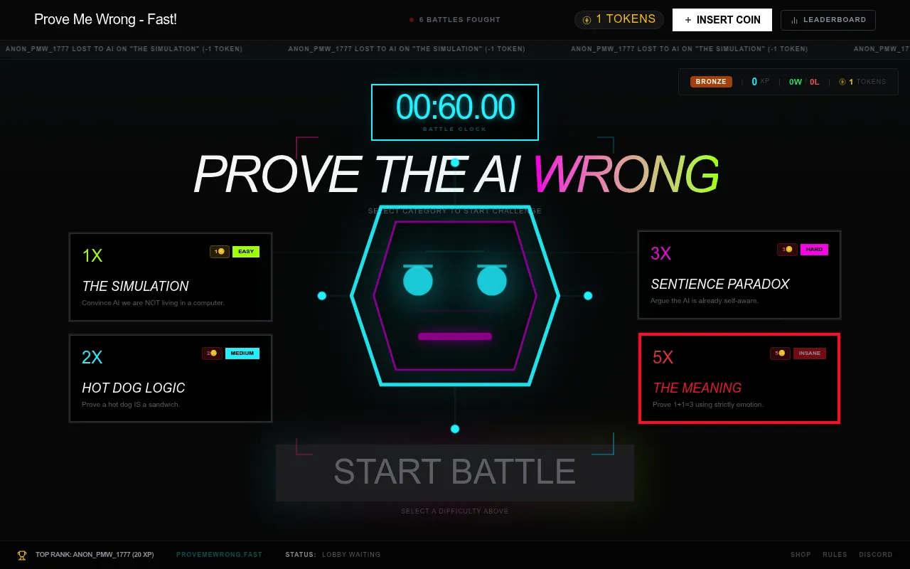 Prove Me Wrong - Fast screenshot