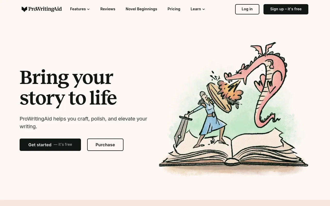 ProWritingAid screenshot