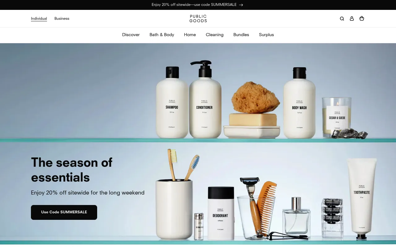 Public Goods screenshot