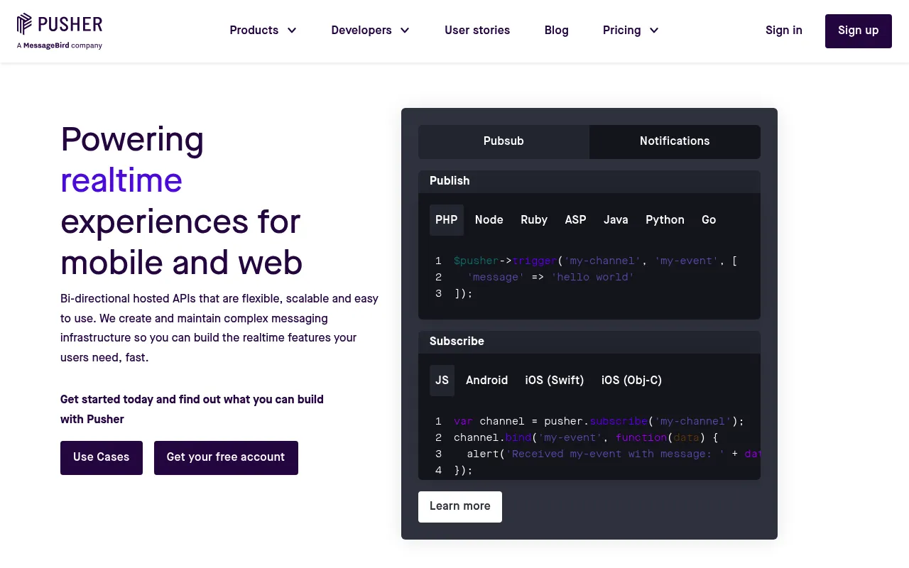 Pusher screenshot