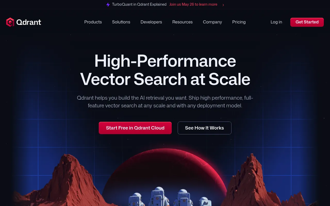 Qdrant screenshot