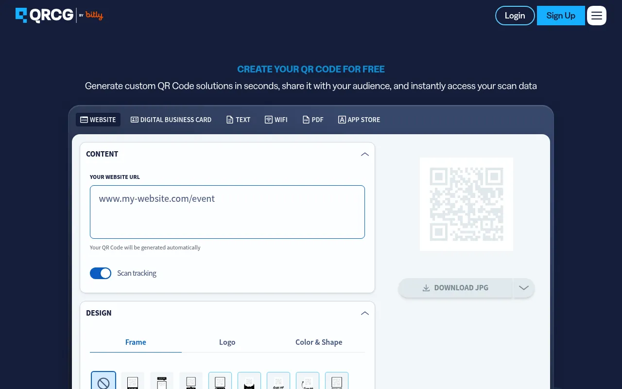 QR Code Generator screenshot