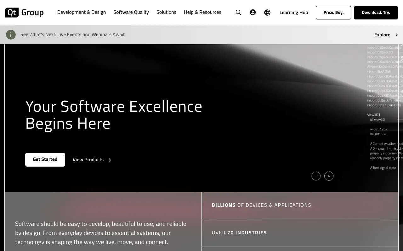 Qt screenshot