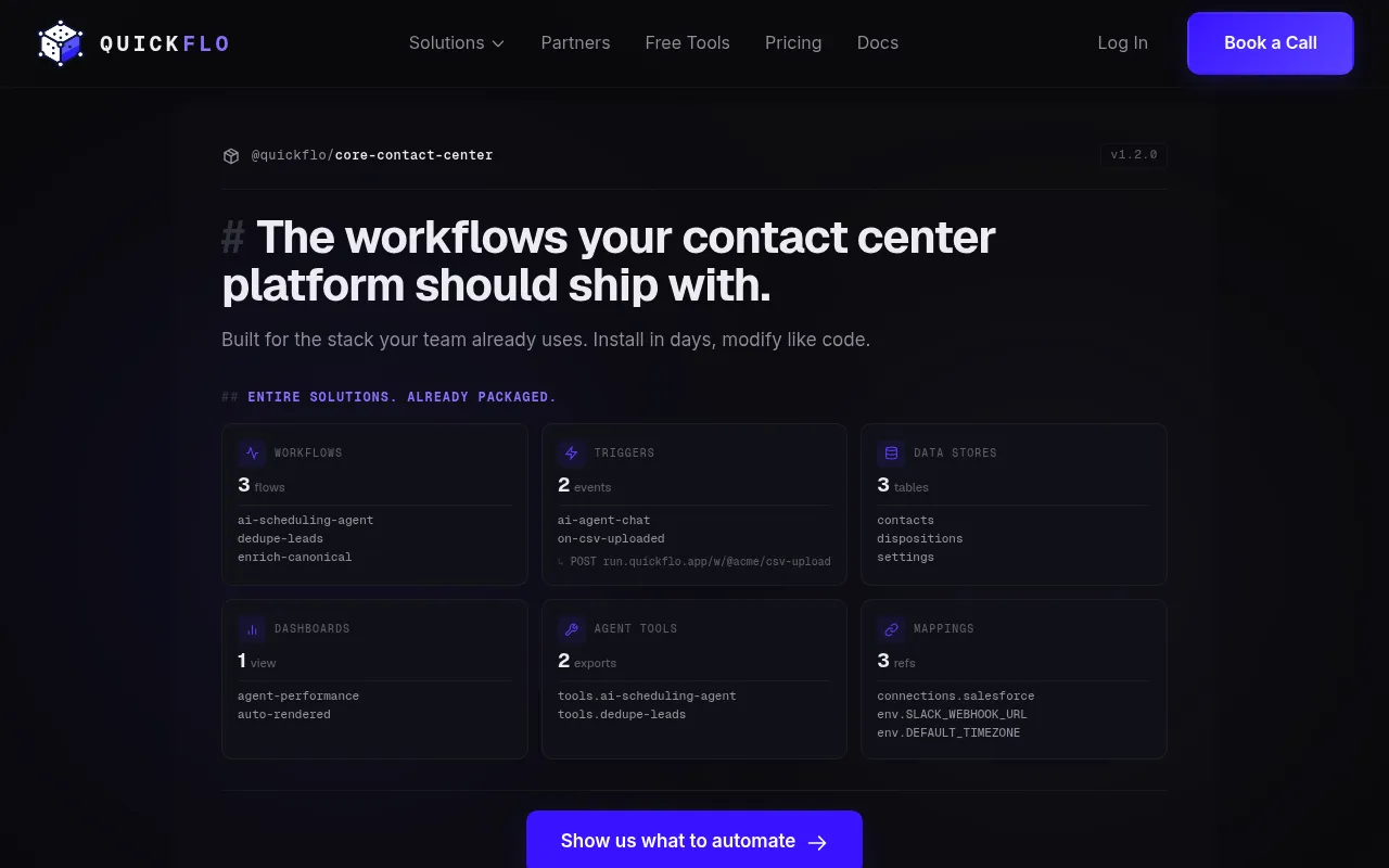 QuickFlo screenshot