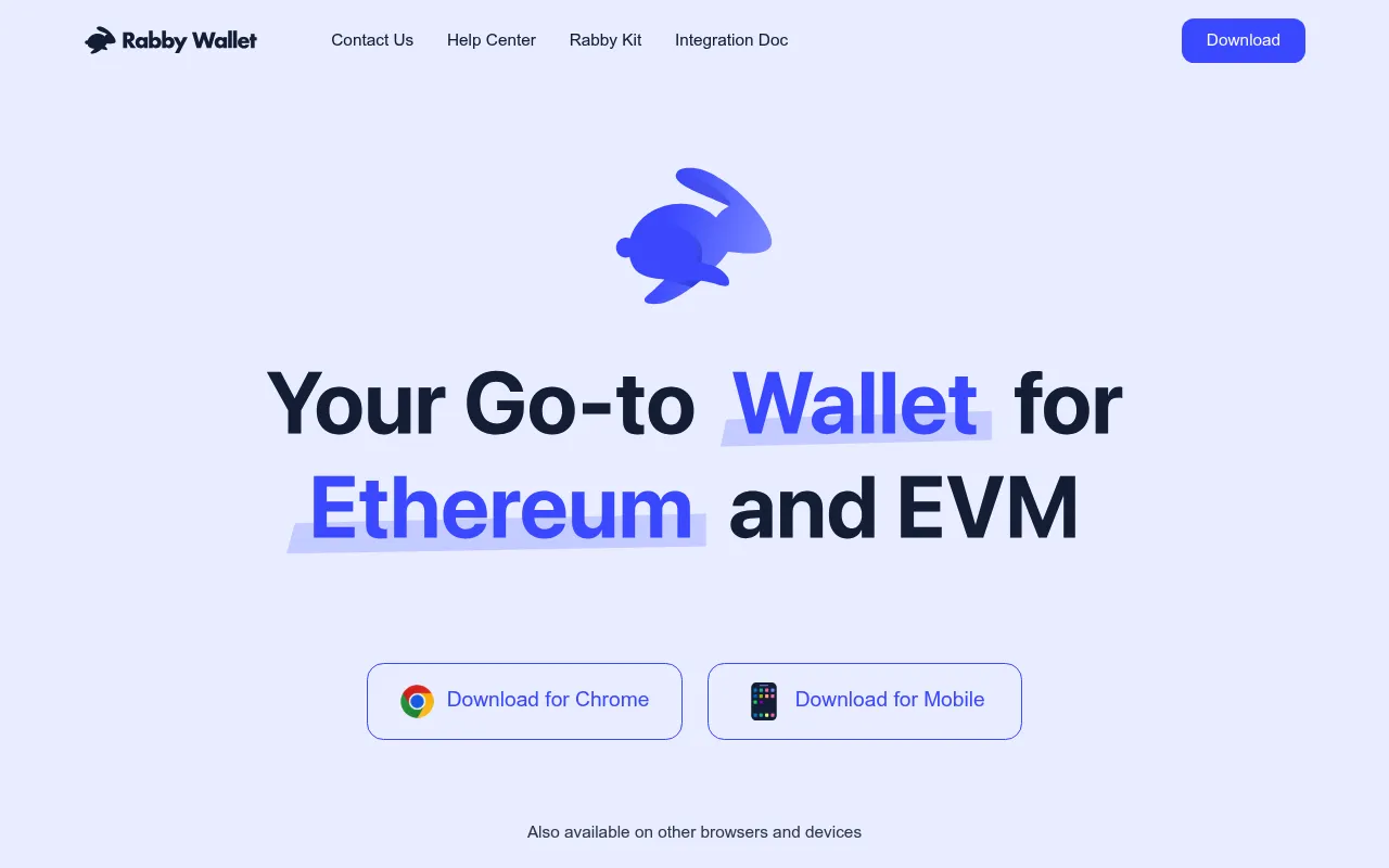Rabby Wallet screenshot