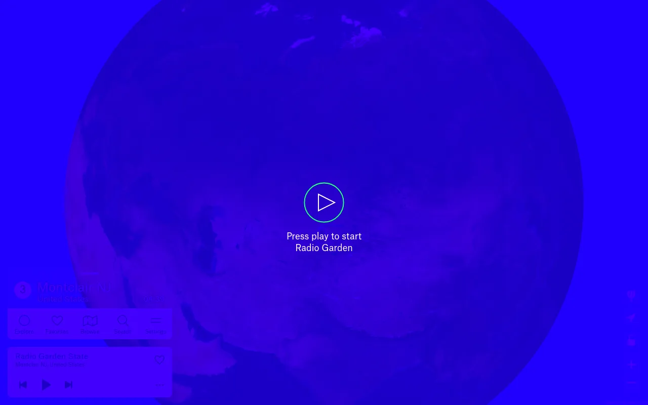 Radio Garden screenshot