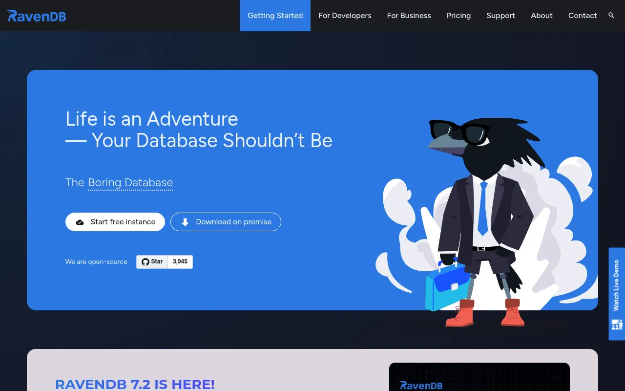 RavenDB screenshot