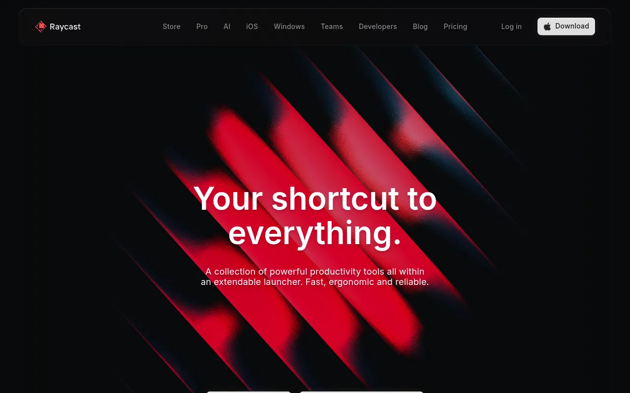 Raycast screenshot