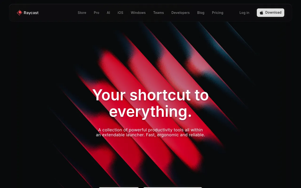 Raycast screenshot