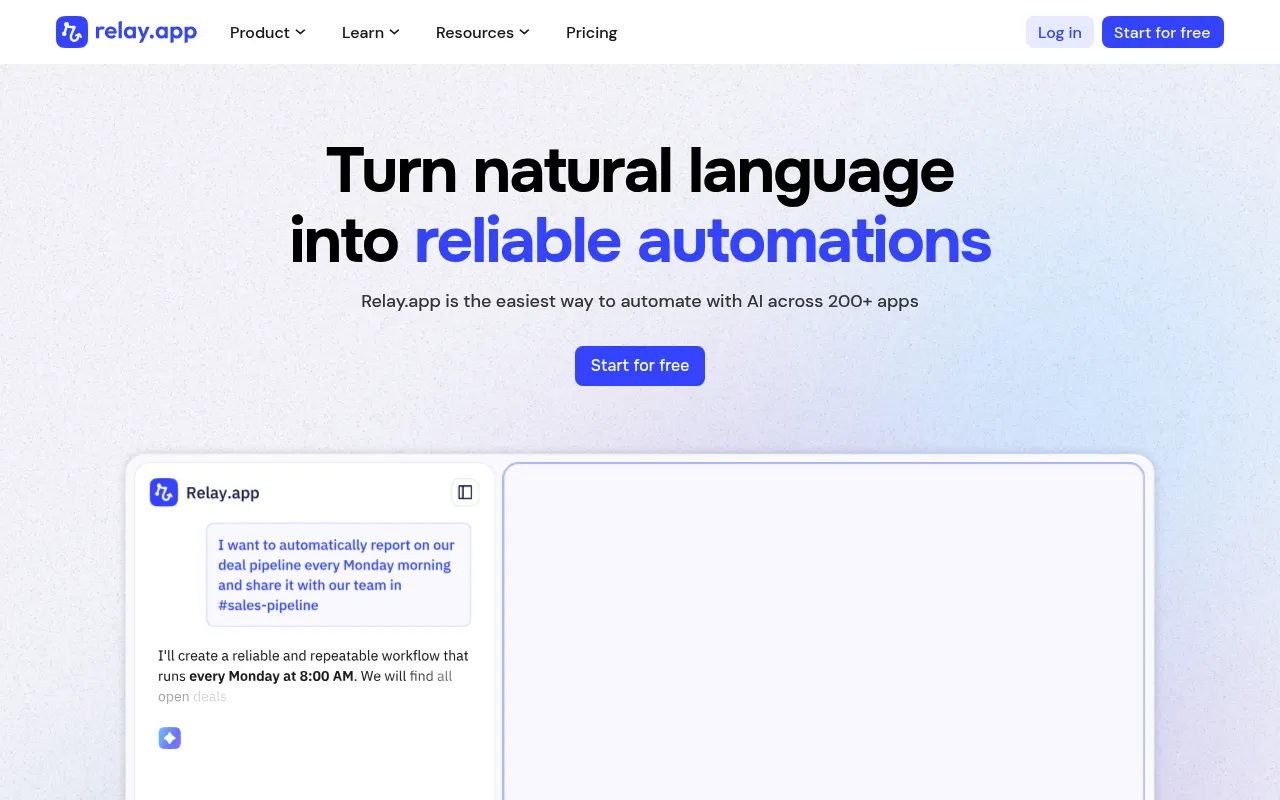 Relay.app screenshot