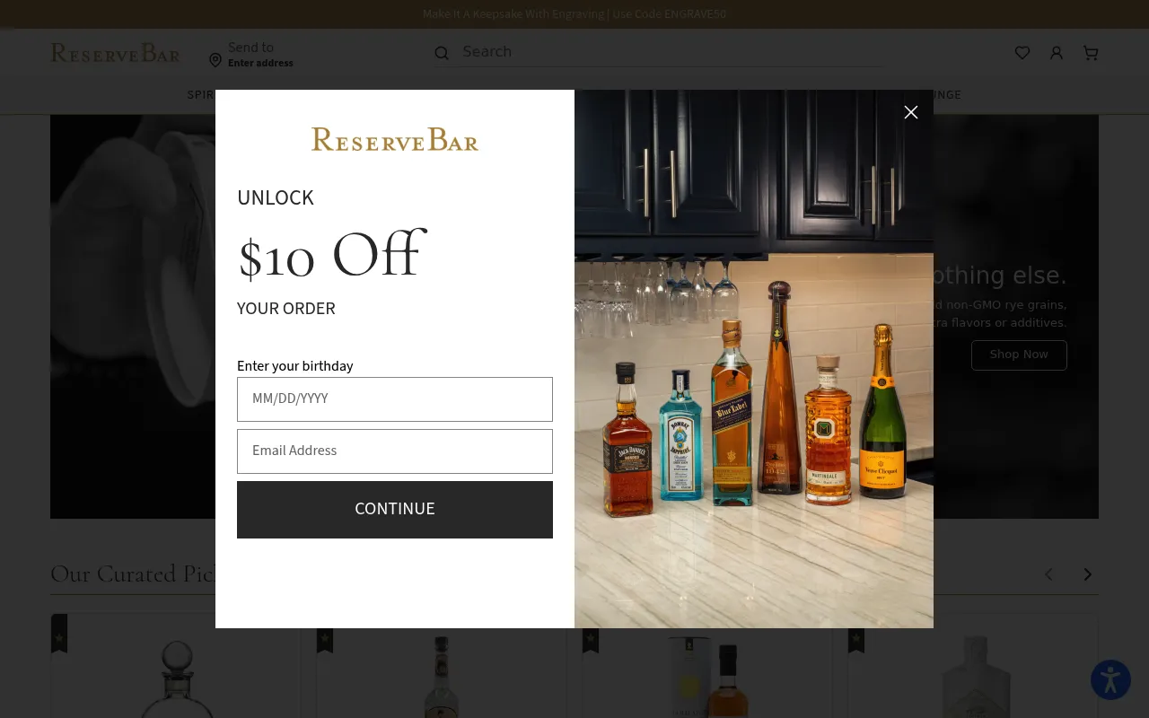 ReserveBar screenshot