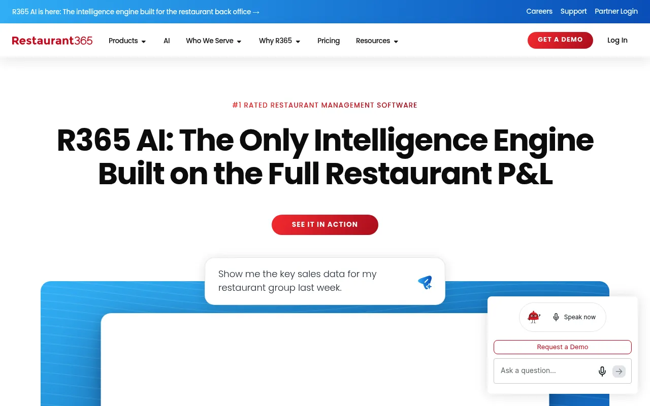 Restaurant365 screenshot