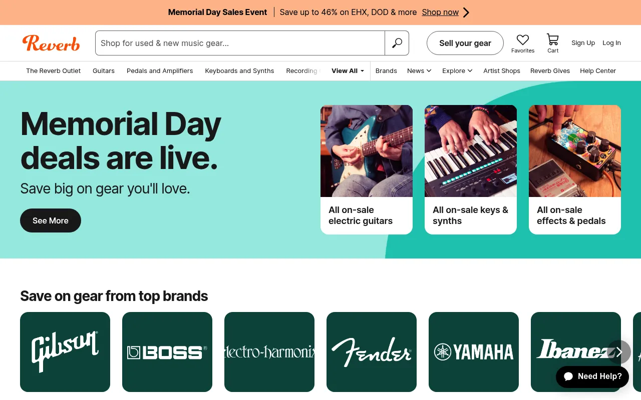 Reverb screenshot
