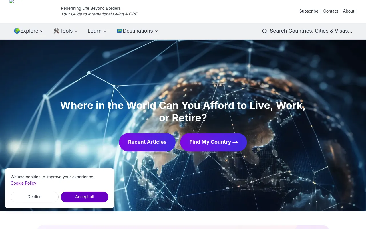 Rewire Abroad screenshot