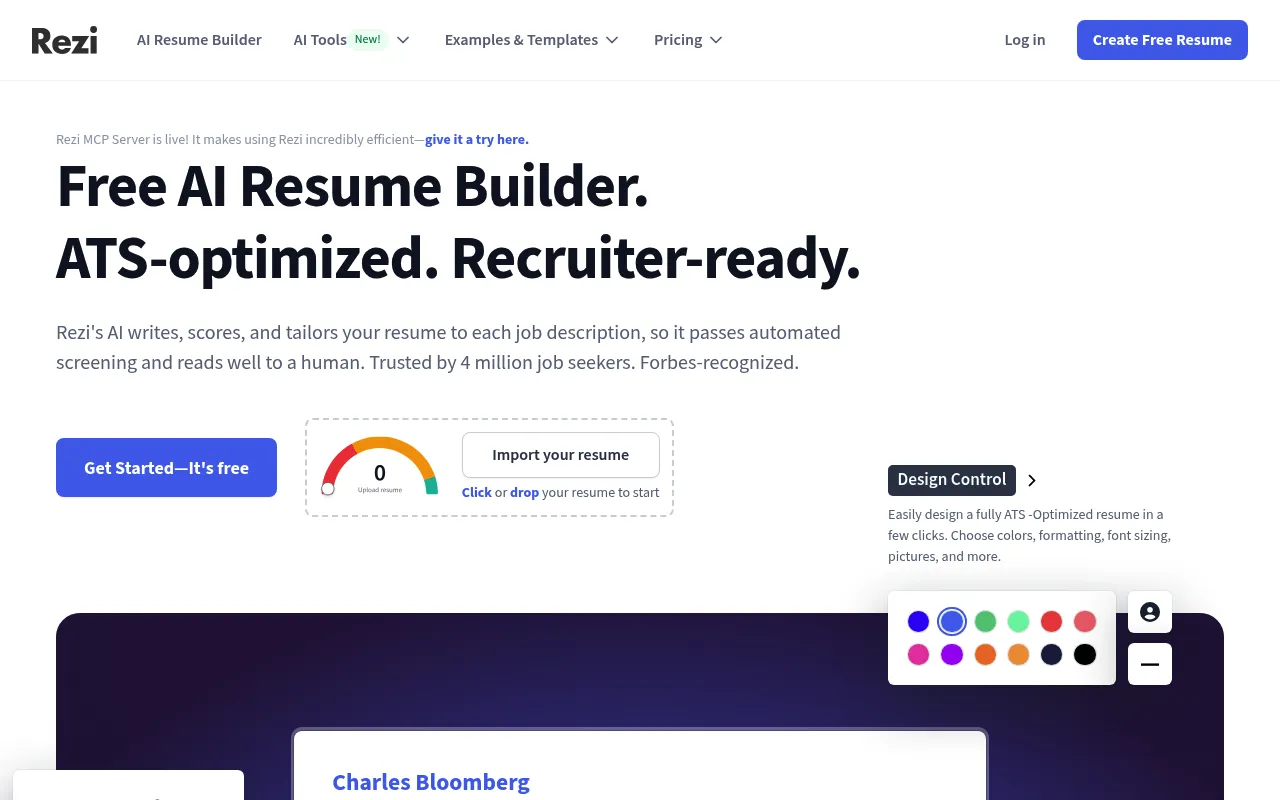 Rezi screenshot