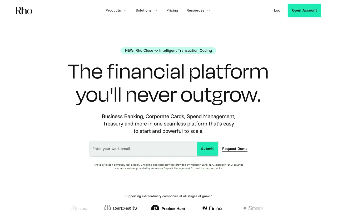 Rho screenshot