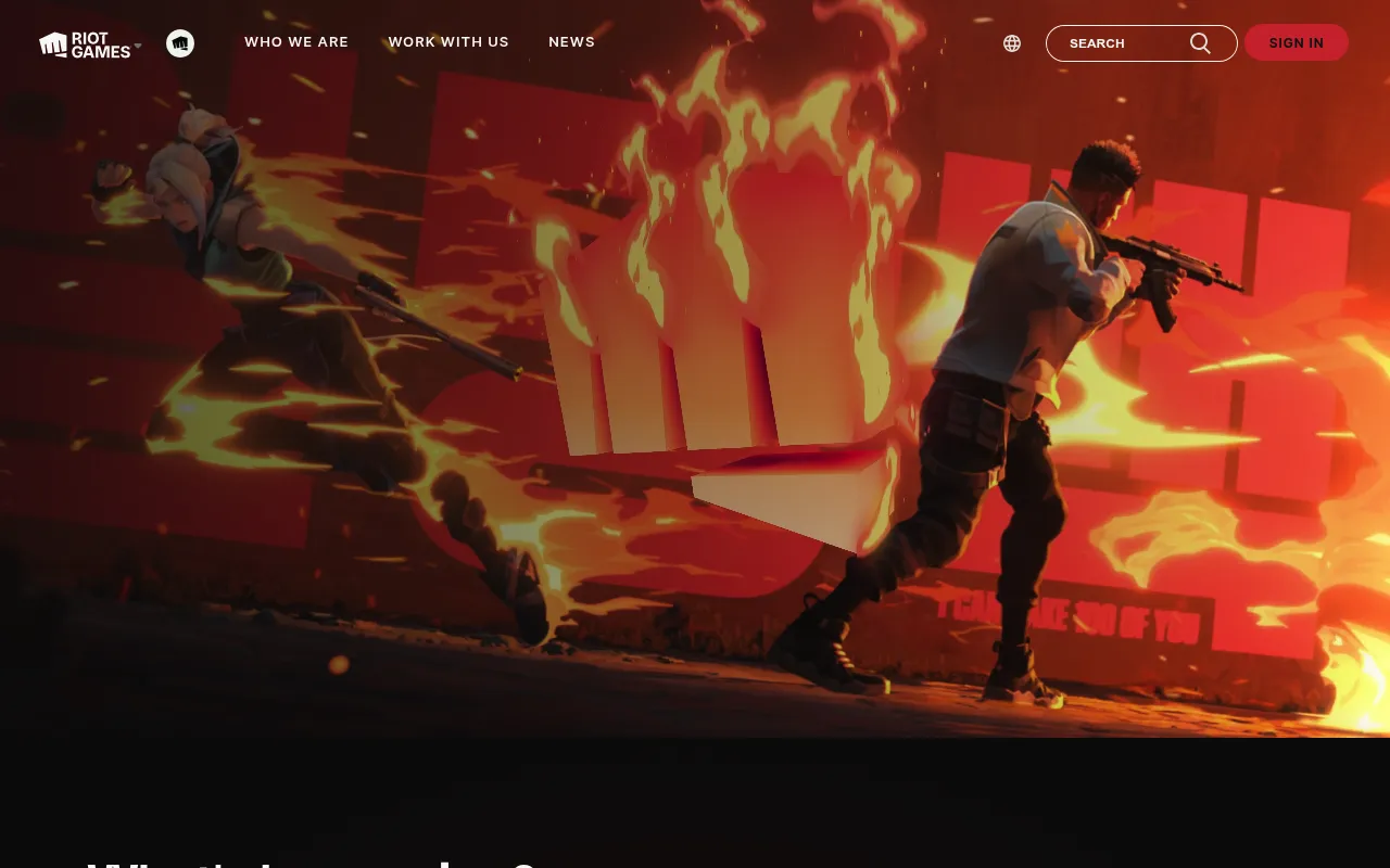 Riot Games screenshot