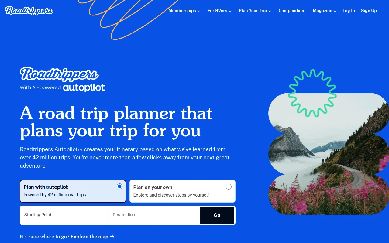 Roadtrippers screenshot