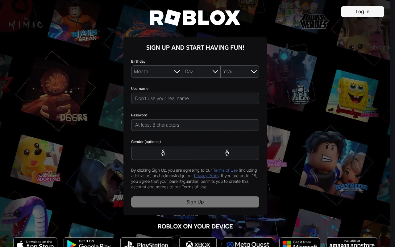 Roblox screenshot