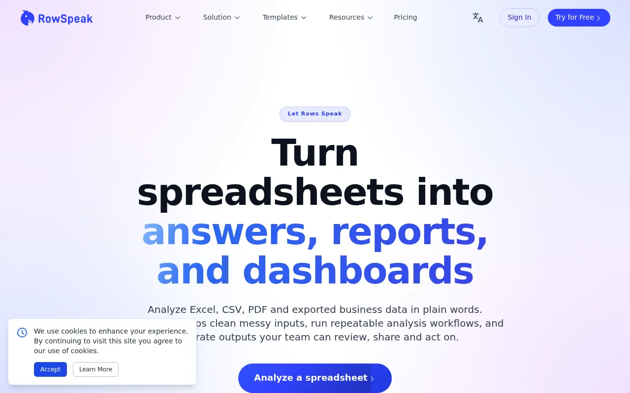 RowSpeak screenshot