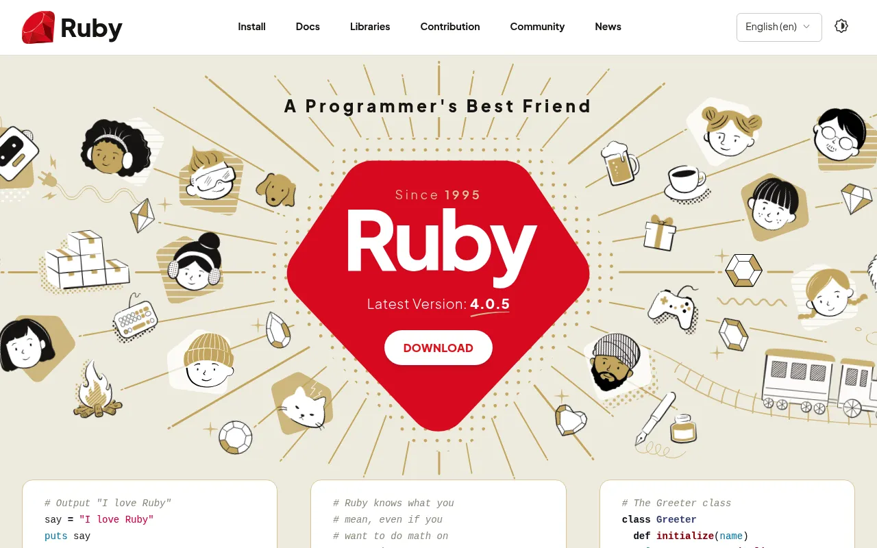Ruby screenshot