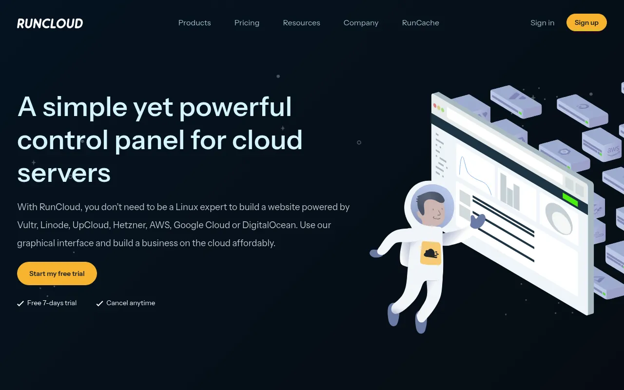 RunCloud screenshot